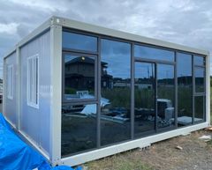 プレハブ 新品の組立式コンテナハウス ユニットハウス 倉庫 事務室