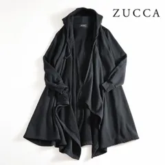 517t*美品 ZUCCA ズッカ コットン ロングカーディガン