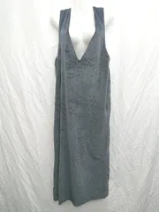 ◇ URBAN RESEARCH ROSSO アーバンリサーチ ロッソ ロング丈 ジャンパースカート サイズ38 ダークグレー系 レディース P  【1407260002932】