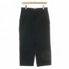 ダブルタップス WTAPS CREASE TROUSERS COPO TWILL クリースパンツクロップドツイル ストレート ジップフライ ロゴ X01 S 黒 ブラック 221BRDT-PTM05 /BBのサムネイル
