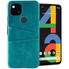 Google Pixel 4a 5G ケース ピクセル4a 5G  カード収納 レザー スマート ケース 【Color】 ピーコックグリーン