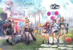 【中古】クリアファイル キービジュアル A5ダブルポケットクリアファイル 「アークナイツ 4th Anniversary Fes.  For You」 入場者特典