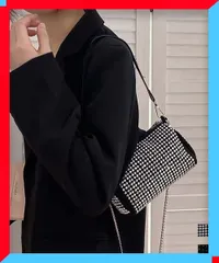 新品 ショルダーバッグ 斜めがけ チェーン キレイめ ポシェット 女性用 手提げ【送料無料】