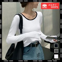 長袖 Tシャツ レディース 秋服 カットソー トップス シンプル 韓国風 クルーネック カジュアル 無地 春秋 ベーシック 大人 着やせ tシャツ インナートップス 首元すっきり ラウンドネック 柔らかな肌触り スリムで綺麗なシルエット 98PENGF-001