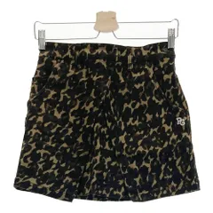 サイズ：00 PEARLY GATES パーリーゲイツ 2022年モデル ストレッチスカート レオパード 千鳥 総柄 ブラウン系 [240101295607]# ゴルフウェア レディース ストスト