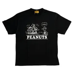 スヌーピー Tシャツ(L) ブラック アパレル 日本製 SNOOPY