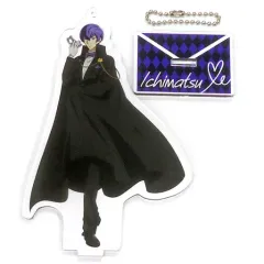 【中古】キーホルダー・マスコット(キャラクター) 一松 スタンド付きビッグアクリルキーホルダー ～怪盗ver.～ 「セガコラボカフェ えいがのおそ松さん」