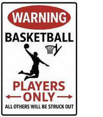 ブリキ看板 BASKETBALL バスケットボール バスケ NBA ミニバス 籠球 看板 20×30㎝ インテリア 雑貨 世田谷ベース アメリカン D①