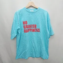 ◇ LOWRYS FARM ローリーズファーム ロゴプリント 半袖 Tシャツ サイズF ライトブルー レッド レディース E  【1407020019187】