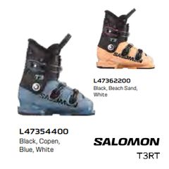 サロモン スキーブーツ キッズ ジュニア 23-24 SALOMON サロモン T3 RT ティースリー こども用 スキ靴 L47362200 L47354400 日本正規品 旧モデル