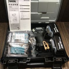 未使用 makita マキタ 充電式インパクトドライバ TD173DRGXB 18V 6.0Ah 108Wh バッテリー2個