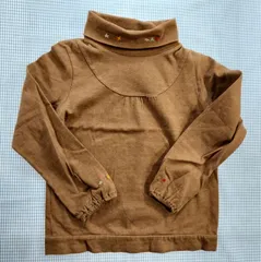 ミキハウス MIKIHOUSE 長袖Tシャツ タートル 120cm 子供服 中古