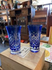 切子　切子グラス　切子屋　伝統玻璃器  ペア　2個セット