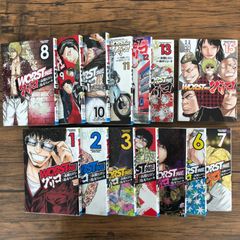 【WORST 外伝グリコ】1～15巻（14巻抜け）/鈴木リュータ/髙橋ヒロシ/GF-0225014612/GF08711