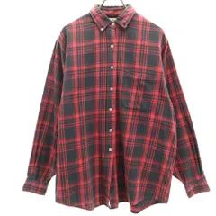 USA製 90s L.L.Bean アラスカ風 模様 フリース スナップ プル