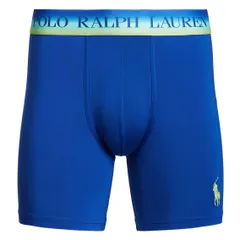 ポロラルフローレン：RECYCLED MICROFIBER ボクサーブリーフ (ラグビーロイヤル)