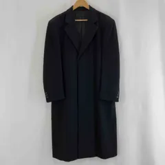 KARL LAGERFELD フランス製 カシミヤ コート 黒 N400