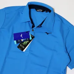 ●送料390円可能商品 ミズノ ゴルフ MIZUNO GOLF 新品 メンズ 吸汗速乾 動きやすい 半袖 ポロシャツ [52JA8055271N-M] 一 三 壱★QWER