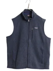【お得なクーポン配布中!】 15年製 パタゴニア ベターセーター ベスト メンズ XL / フリース セーター 前開き フルジップ アウトドア 重ね着 大きいサイズ ハイネック
