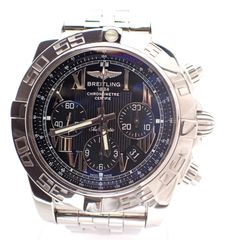 新品仕上げ済 BREITLING(ブライトリング) クロノマット44 AB0110 3009156 クロノグラフ SS AT 自動巻き オートマチック 黒文字盤 メンズのサムネイル
