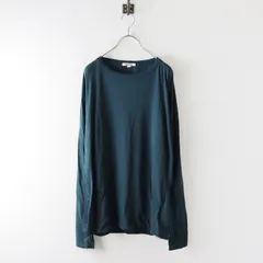 アンフィル unfil ロングスリーブ Tシャツ 1/ダークグリーン トップス カットソー プルオーバー 長袖 薄手【2400013763196】のサムネイル
