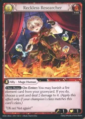 【中古】Grand Archive DOA Alter ・ EN - 150[U]：Reckless Researcher