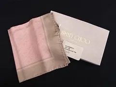□新品□未使用□ JIMMY CHOO ジミーチュウ シルク100% スカーフ  