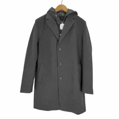 ラコステ LACOSTE ウールメルトン中綿フード付きシングルチェスターコート メンズ JPN：4 のサムネイル