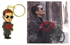 【中古】キーホルダー・マスコット(男性) ATSUSHI(花束) キャラクターキーホルダー(フォトカード付き) 「EXILE ATSUSHI PREMIUM LIVE 2018」