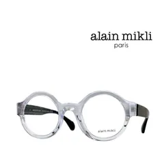 【alain mikli】 アランミクリ メガネフレーム　A03509　003　クリスタル/ブラック　国内正規品★伊達クリア又はPCレンズ加工無料付