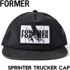 メッシュキャップ 帽子 FORMER フォーマー SPRINTER TRUCKER CAP FHW-25207 25SU 日本代理店正規品