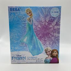 未開封　Disney　FROZEN　ディズニー　アナと雪の女王　プレミアムフィギュア　エルサ　プライズ　フィギュア　セガ