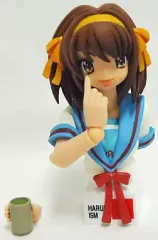 【中古】フィギュア 涼宮ハルヒ あかんべVer.「涼宮ハルヒの憂鬱」月刊少年エース2009年1月号付録 角川書店メディア横断キャンペーン 涼宮ハルヒの胸像コレクション