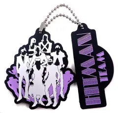 【中古】キーホルダー・マスコット(キャラクター) 暗殺チーム ラバーチャーム 「一番くじ ジョジョの奇妙な冒険 黄金の風 第二弾」 F賞