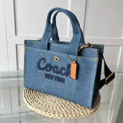 2025年最新】coach ショルダーバッグ デニムの人気アイテム - メルカリ