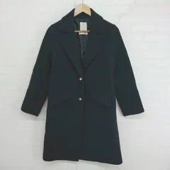 ◇ AG by aquagirl ウール混 長袖 コート サイズM ブラック レディース E  【1304260025070】