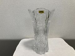 美品　Noritake　ノリタケ　クリスタル　花瓶　花器　ガラス製