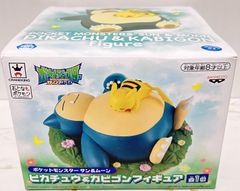 バンプレスト ポケットモンスター サン＆ムーン ピカチュウ＆カビゴンフィギュア