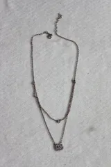 フォリフォリ　follifollie ピンクゴールド　ネックレス