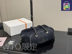 【今日特価】Chanel シャネル デニム ボウリングバッグ