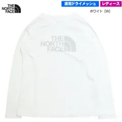 ザ・ノース・フェイス / LS GDT ロゴクルー レディース ホワイト［W］ L