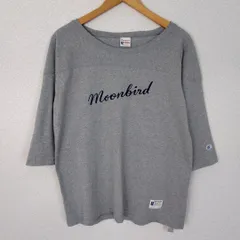 復刻 Champion チャンピオン フットボールTシャツ ランタグ 刺繍 杢グレー Lサイズ メンズ 古着 ヴィンテージ アメカジ