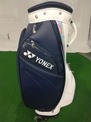 未使用】YONEX キャディバッグ ホワイト×ブルー 9型 ネーム未記入