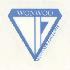 【中古】シール・ステッカー ウォヌ クリアステッカー 「SEVENTEEN museum 2019」