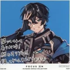【中古】キャラカード アクシア・クローネ スクエアブロマイド 「CD バーチャルYouTuber にじさんじ FOCUS ON -NIJISANJI SINGLE COLLECTION- アクシア・クローネ」 にじさんじオフィシャルストア購入特典