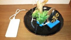 電動置物、ししおどし水車噴水セット