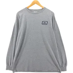 古着 90年代 アディダス adidas ロングTシャツ ロンT USA製 メンズL相当 ヴィンテージ/eaa554246