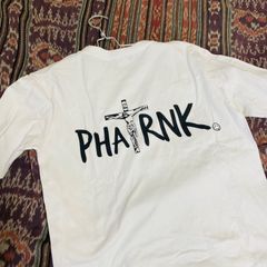 【超希少】PHATRNK ロゴ プリント ロンT 長袖カットソー ストリート ハイストリート キリスト 十字架 クロス 萩原京平 ライジン RIZIN【FU000033】