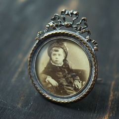 フランス アンティーク ダゲレオタイプ 額装写真 - メルカリ