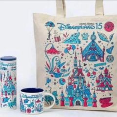 限定品】香港ディズニー スタバ コラボ15周年 トートバッグ
